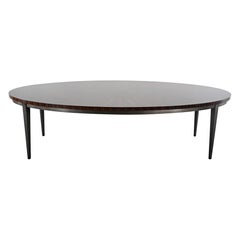 Harris Rubin Macassar Ebony Art Deco Style Dining Table, 2010