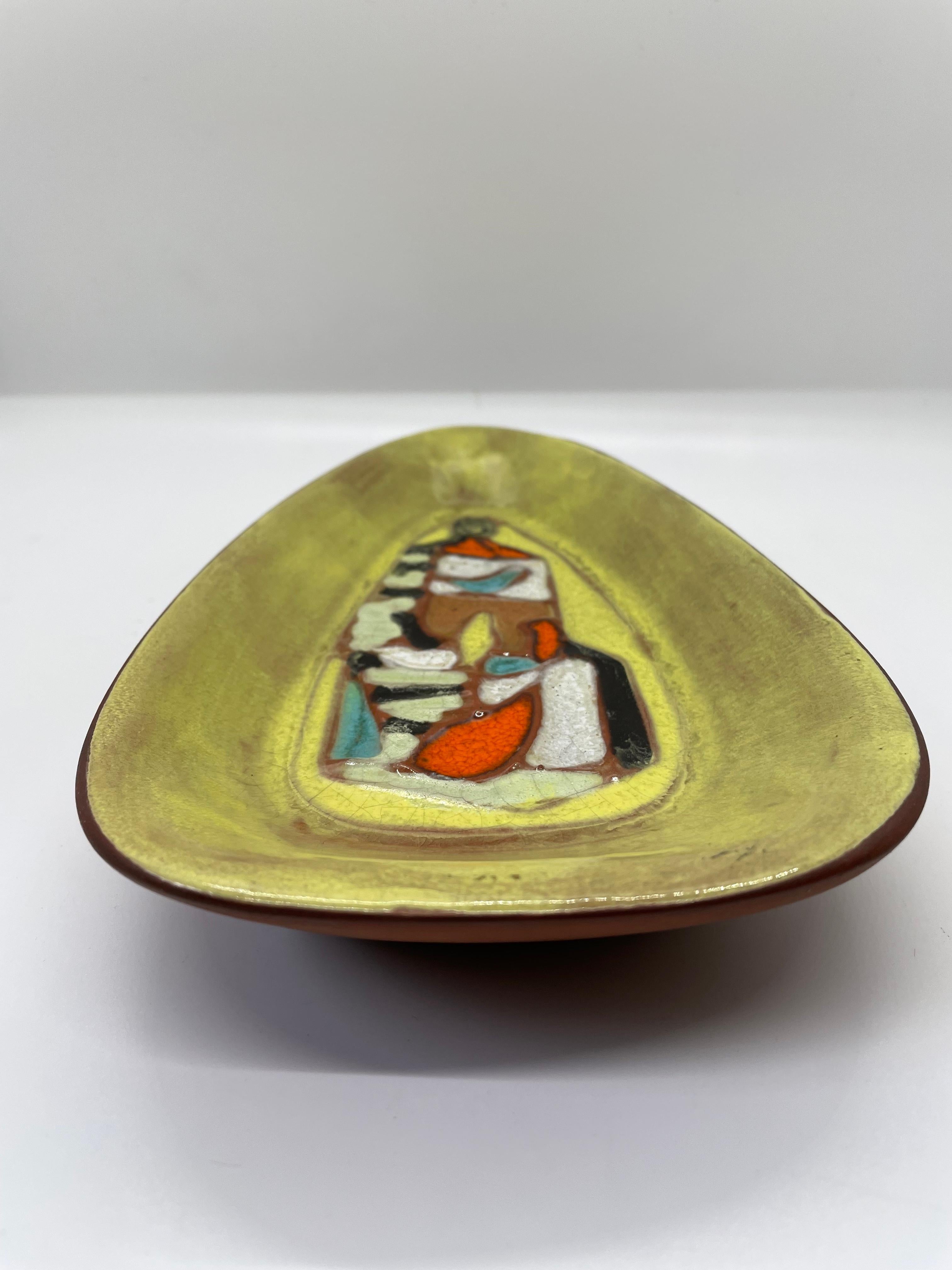 Mid-Century Modern Harris Strong Ceramic Dish