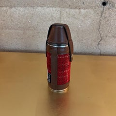 Harris Tweed Jagd Hip Flask + 3 Shot Cups Schottland