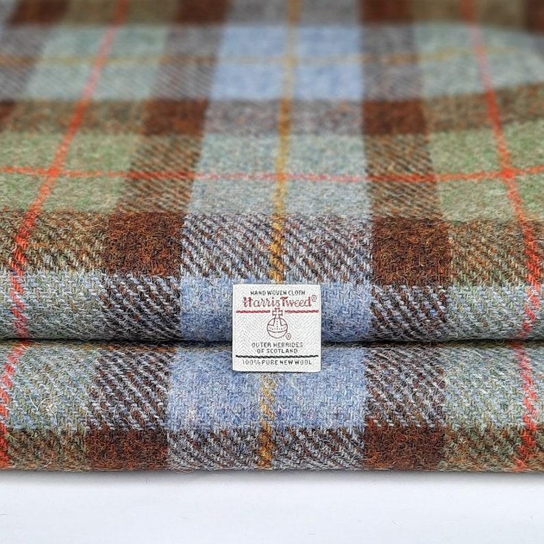 Harris Tweed Wool Fabric Rectangular or Square Pillow 2