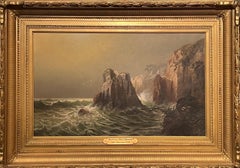 "Grand Manan" Harrison Bird Brown, Maine Landscape, Hudson River School Seascape