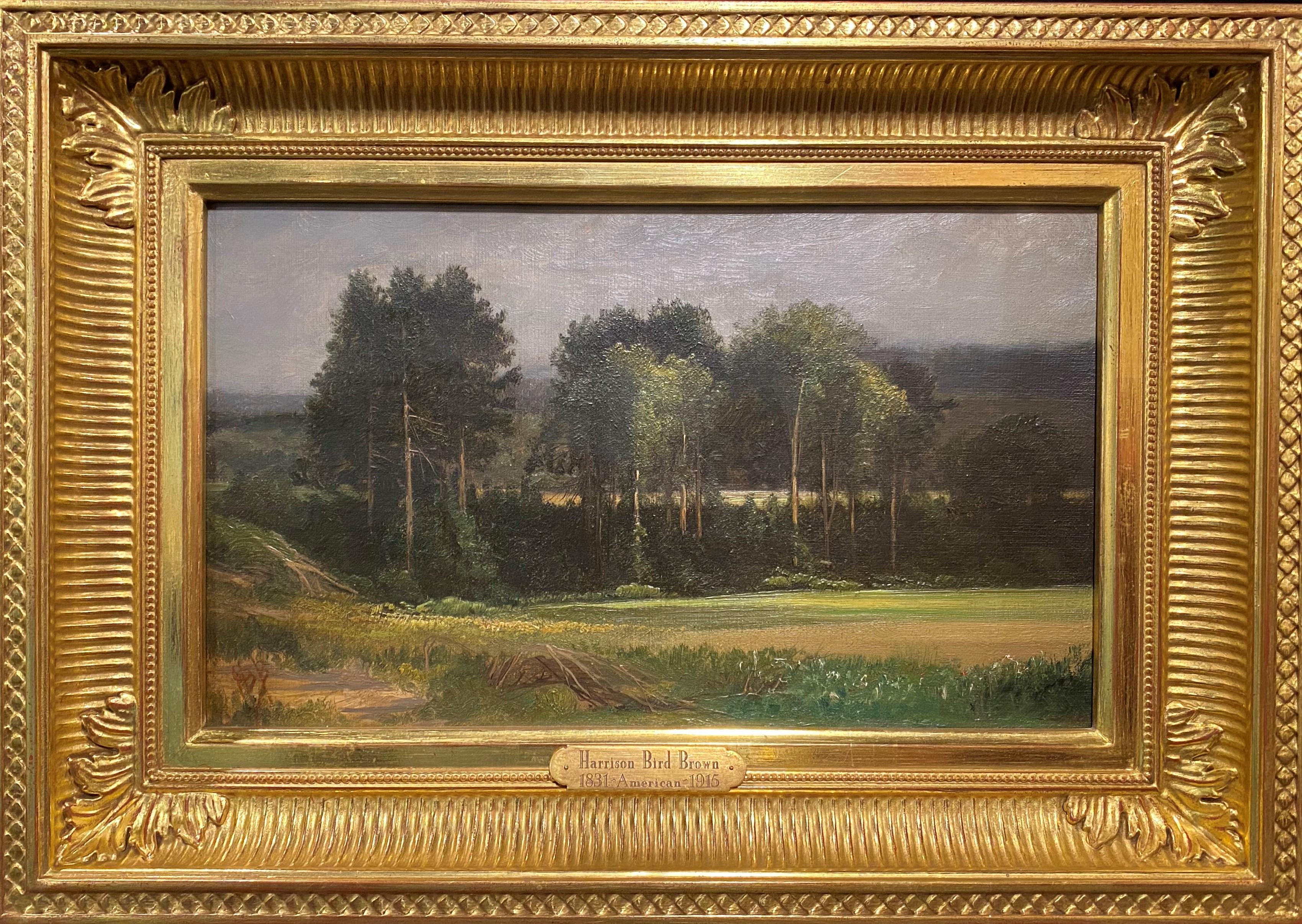 Harrison Bird Brown Landscape Painting - New England Landscape