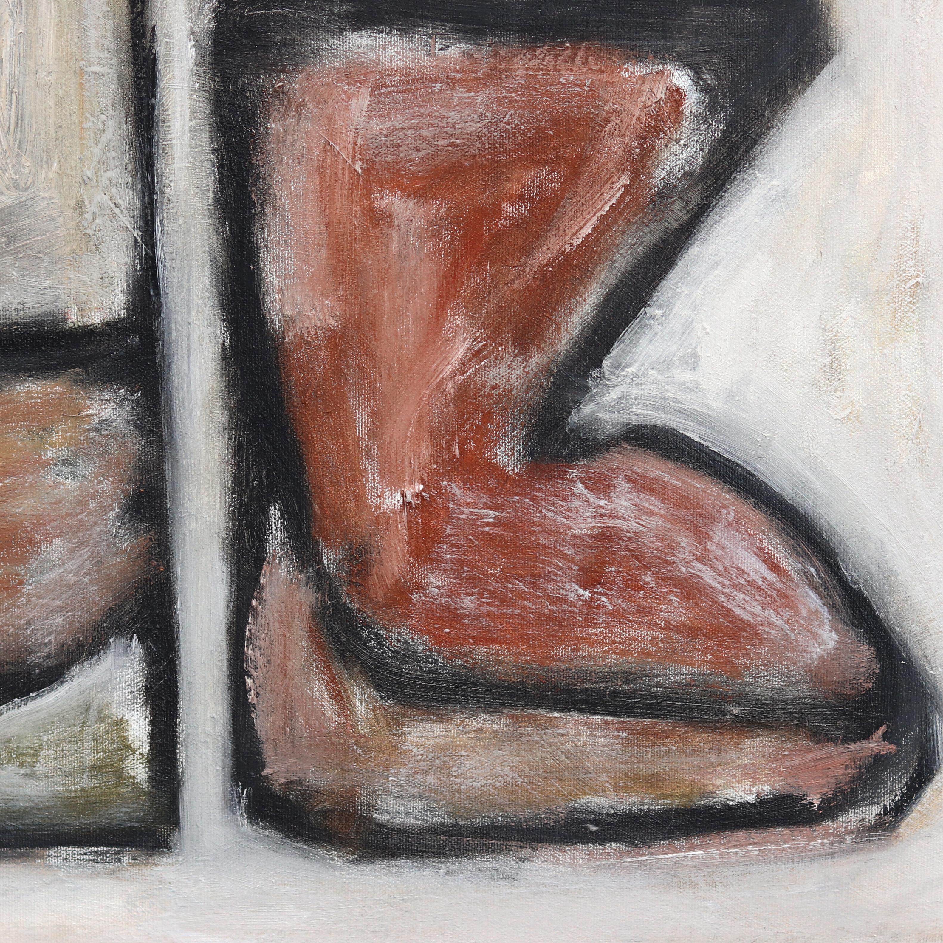 Anima - Grande peinture géométrique abstraite contemporaine en vente 2