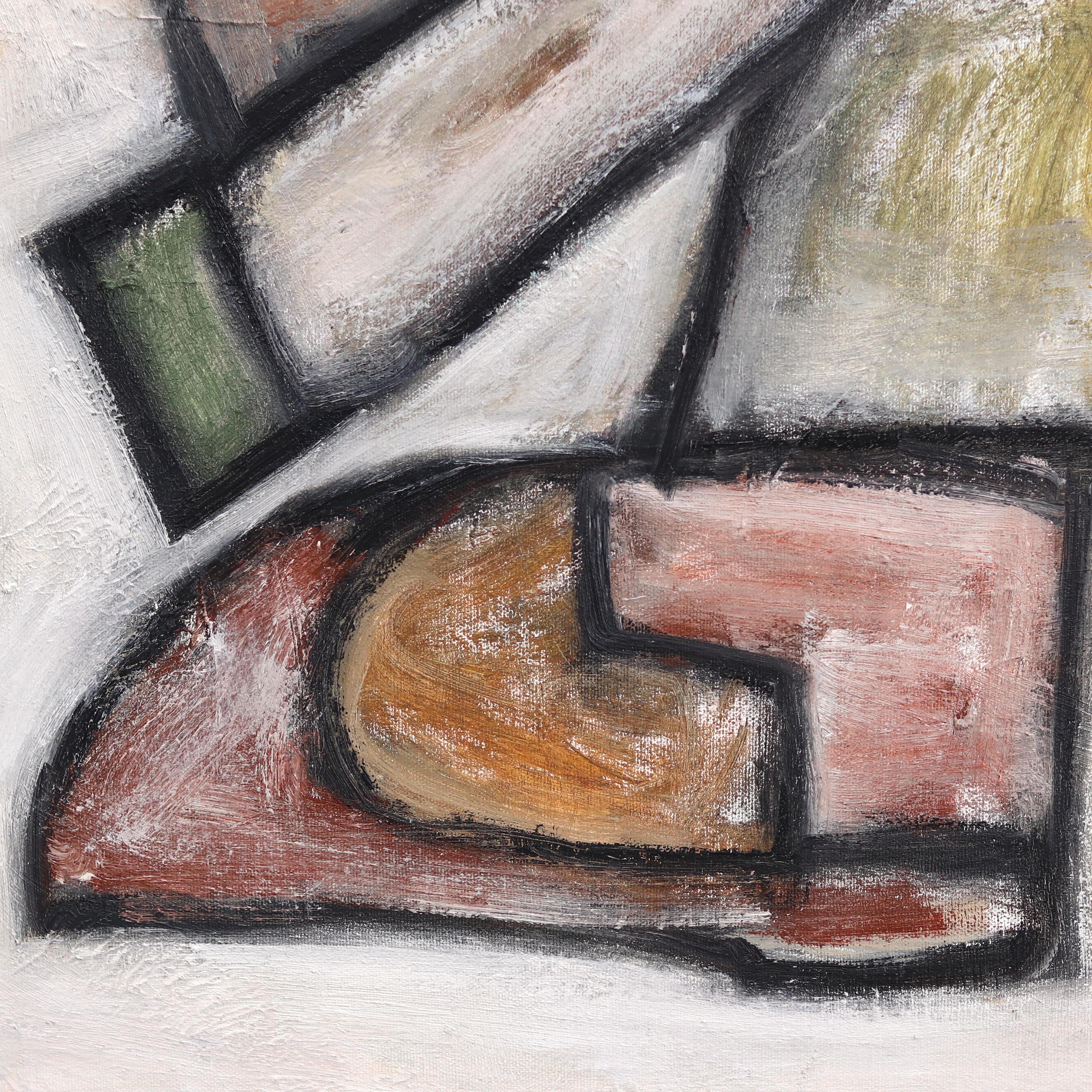 Anima - Grande peinture géométrique abstraite contemporaine en vente 5