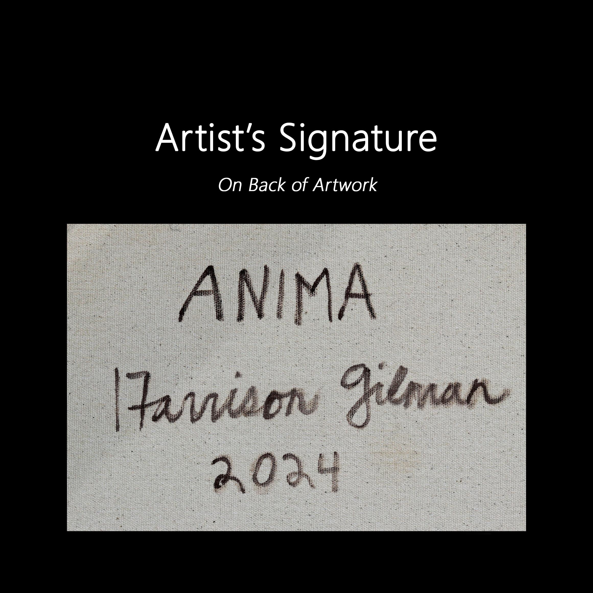 Anima - Grande peinture géométrique abstraite contemporaine en vente 6