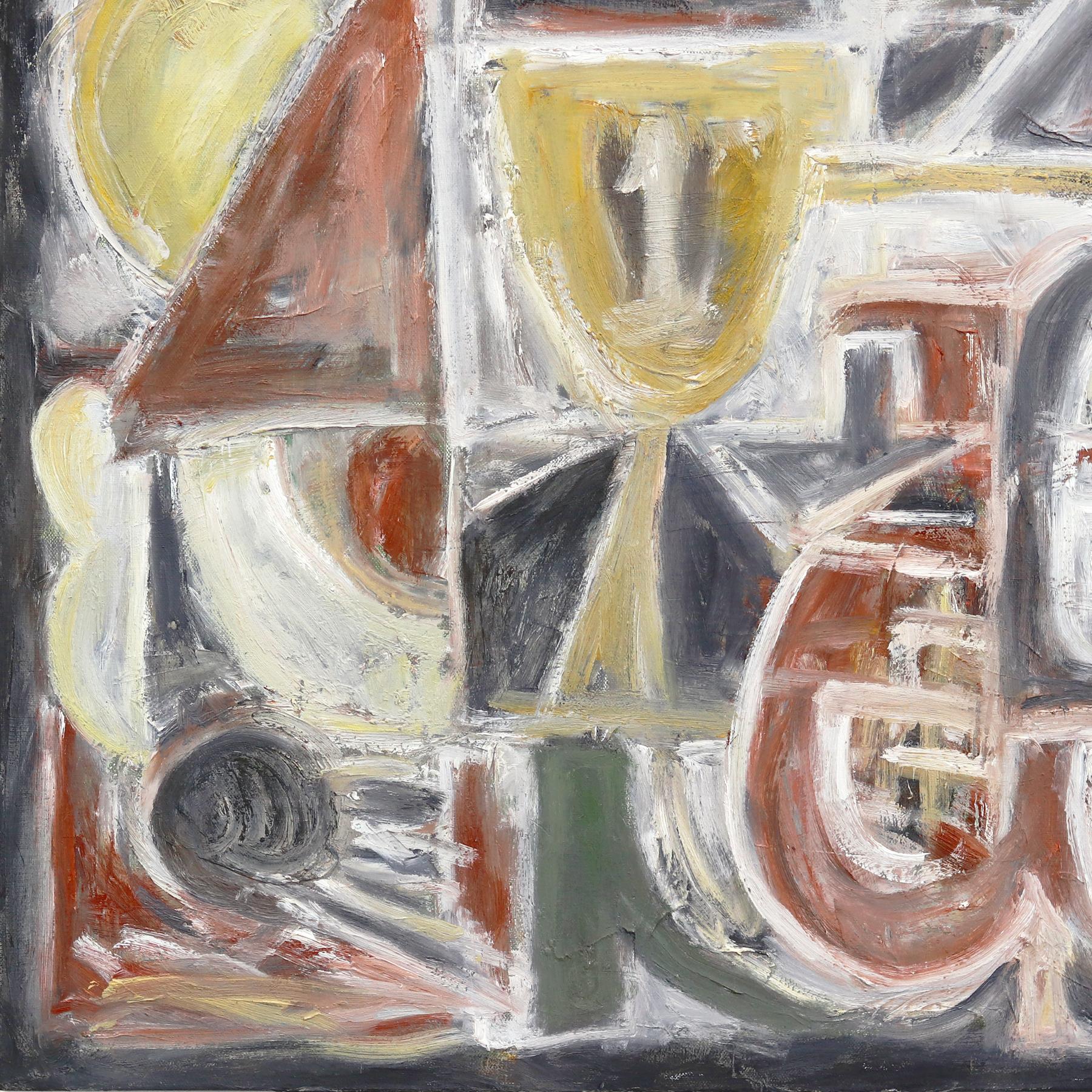 Trigger cosmico - Quadro organico contemporaneo di grandi dimensioni in vendita 4