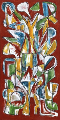 The Wellspring - Abstract Contemporary Dynamic Expressive Colorful Painting