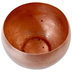 Vintage Harrison Handwrought Copper Finish Vessel, 1948
