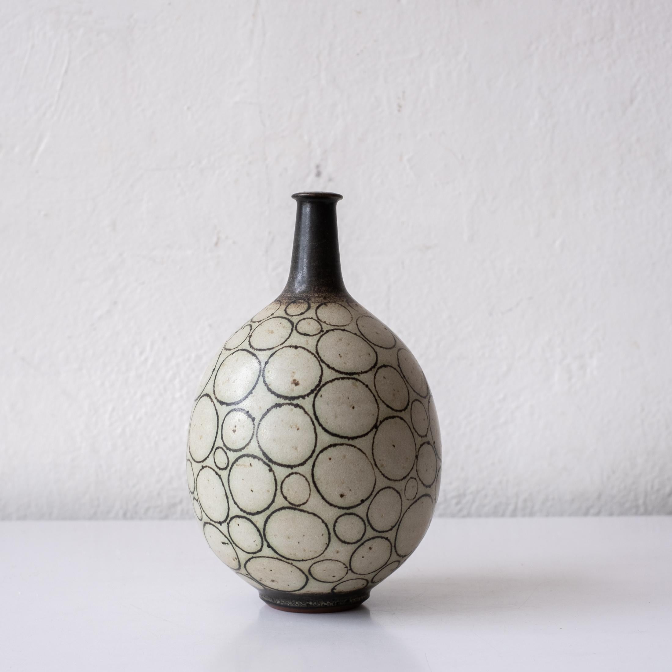 Harrison McIntosh Ceramic Vase In Good Condition In San Diego, CA