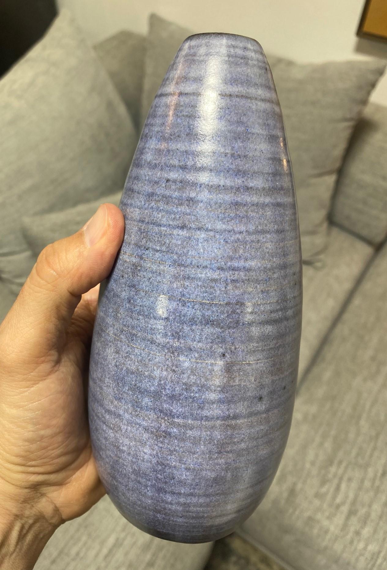 Harrison Mcintosh Signed Early Mid-Century Modern California Studio Pottery Vase For Sale 4