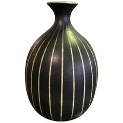 Harrison McIntosh Signed Monumental Midcentury Ceramic Vase with Studio Label