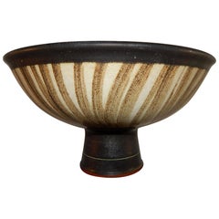 Harrison Mcintosh Studio Pottery Footed Bowl