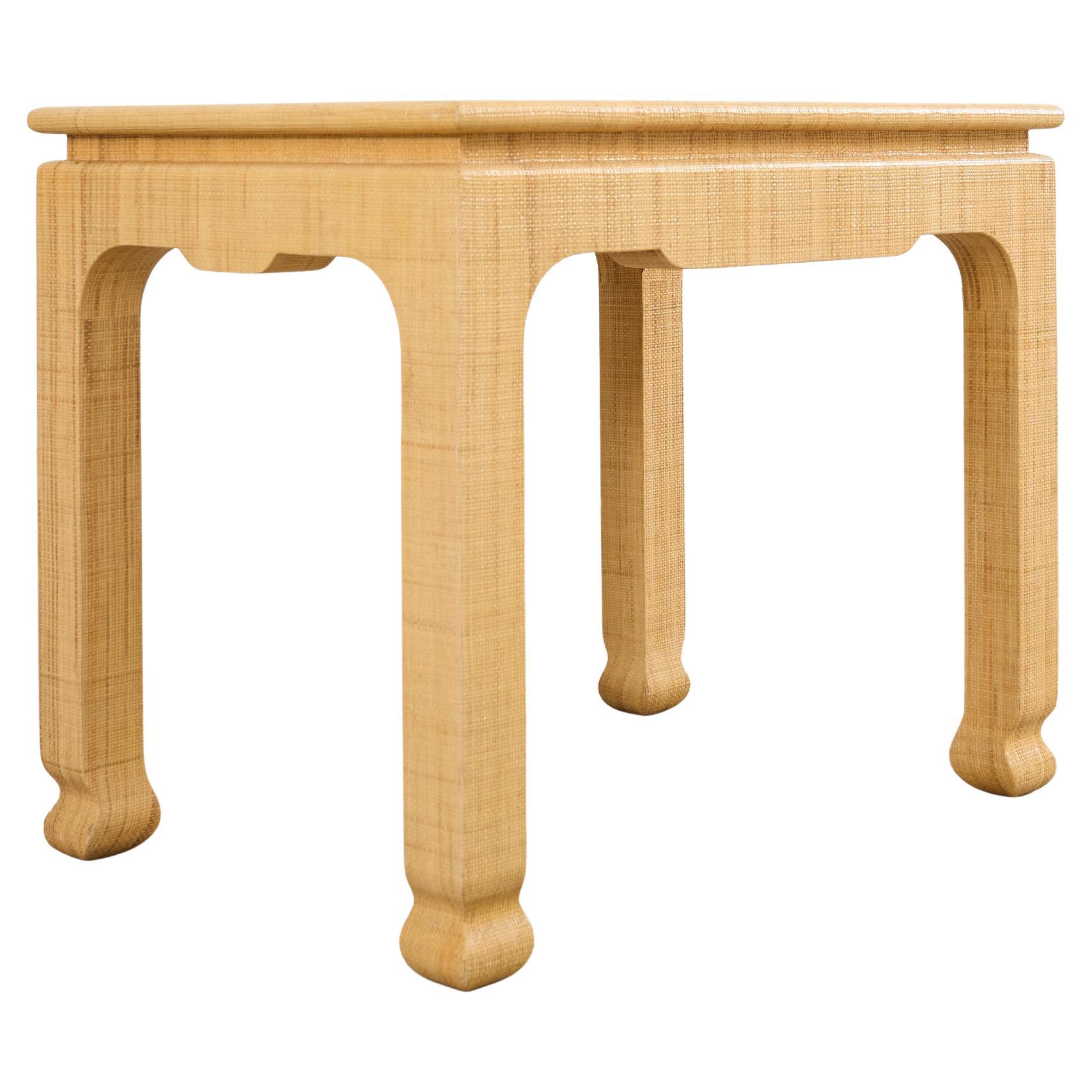 Harrison Van Horn Grascloth Raffia East/West Mitteltisch