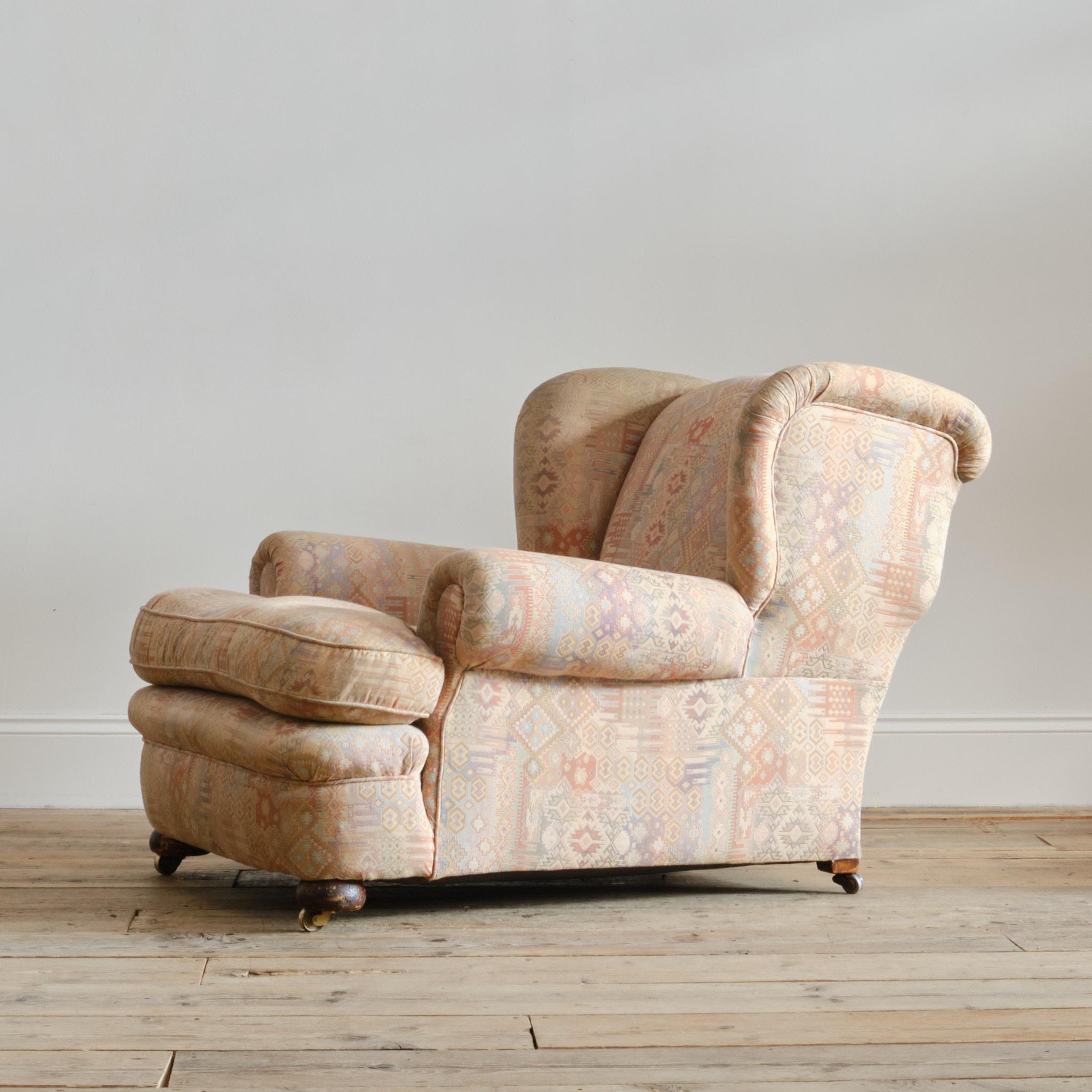 Sillón y reposapiés Harrods Country House en venta 2