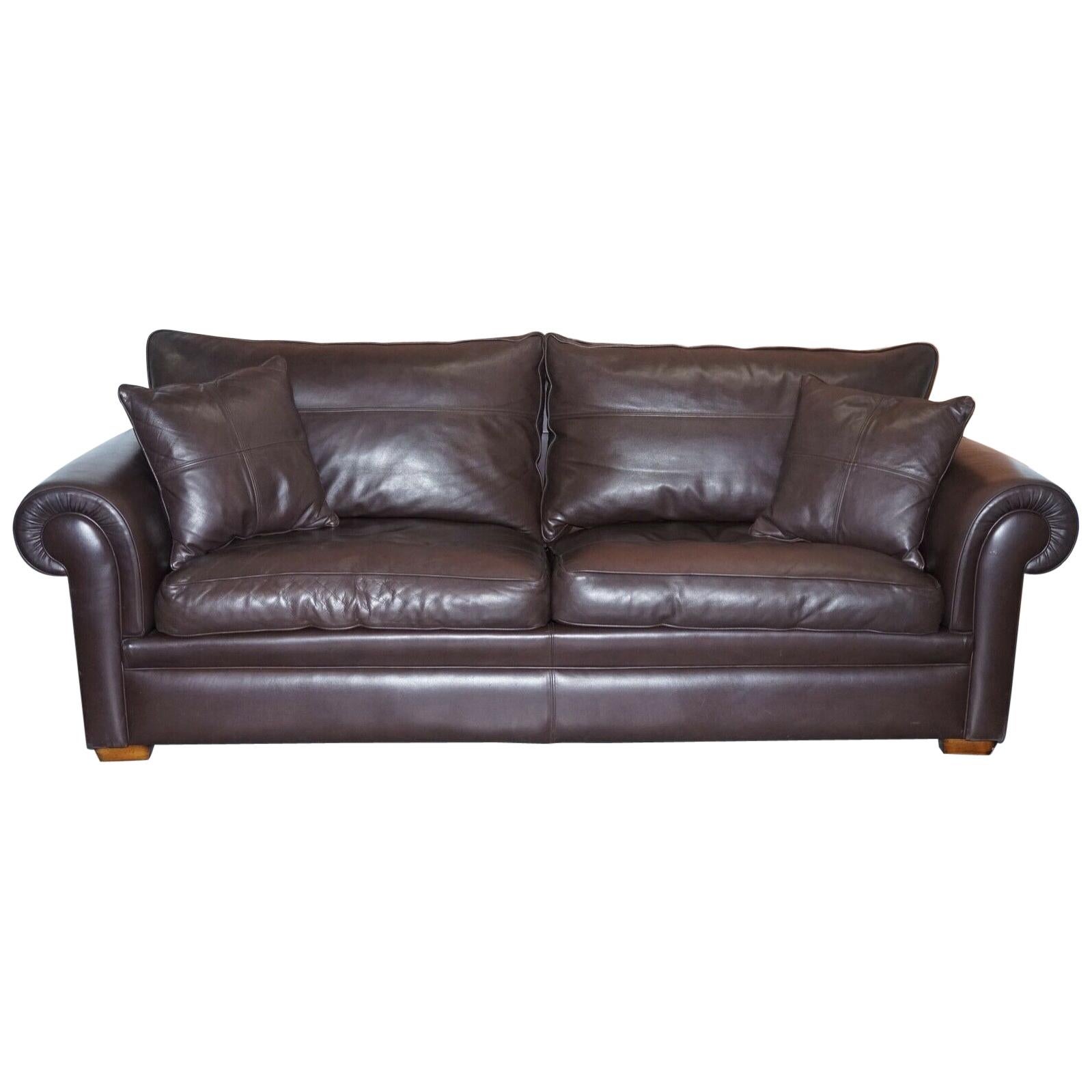 Antique Goose Down Filled Sofa For Sale at 1stDibs