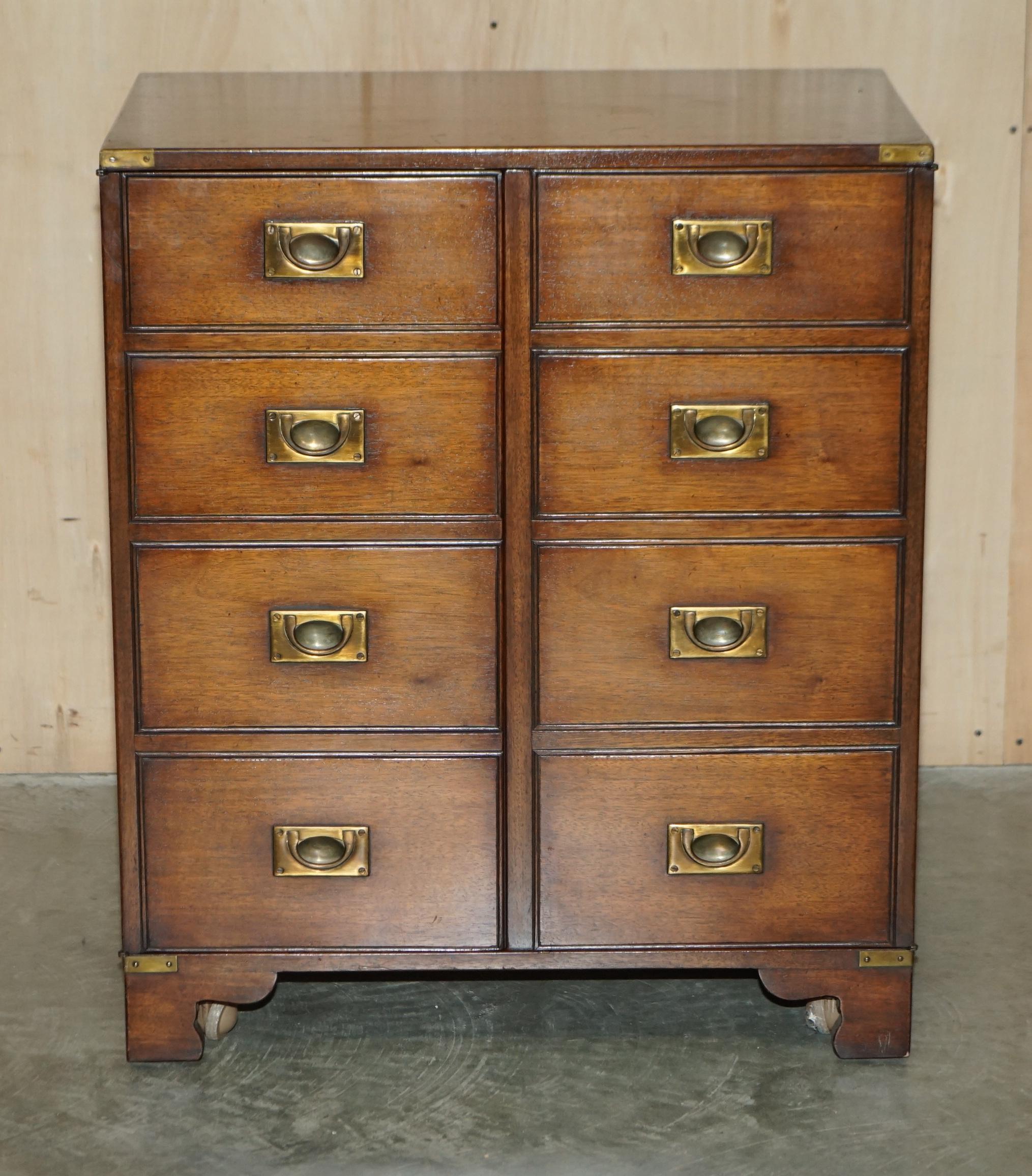 Royal House Antiques

Royal House Antiques is delighted to offer for sale this lovely faux drawer fronted Harrods Kennedy Military Campaign drinks cabinet or media TV unit 

Please note the delivery fee listed is just a guide, it covers within the