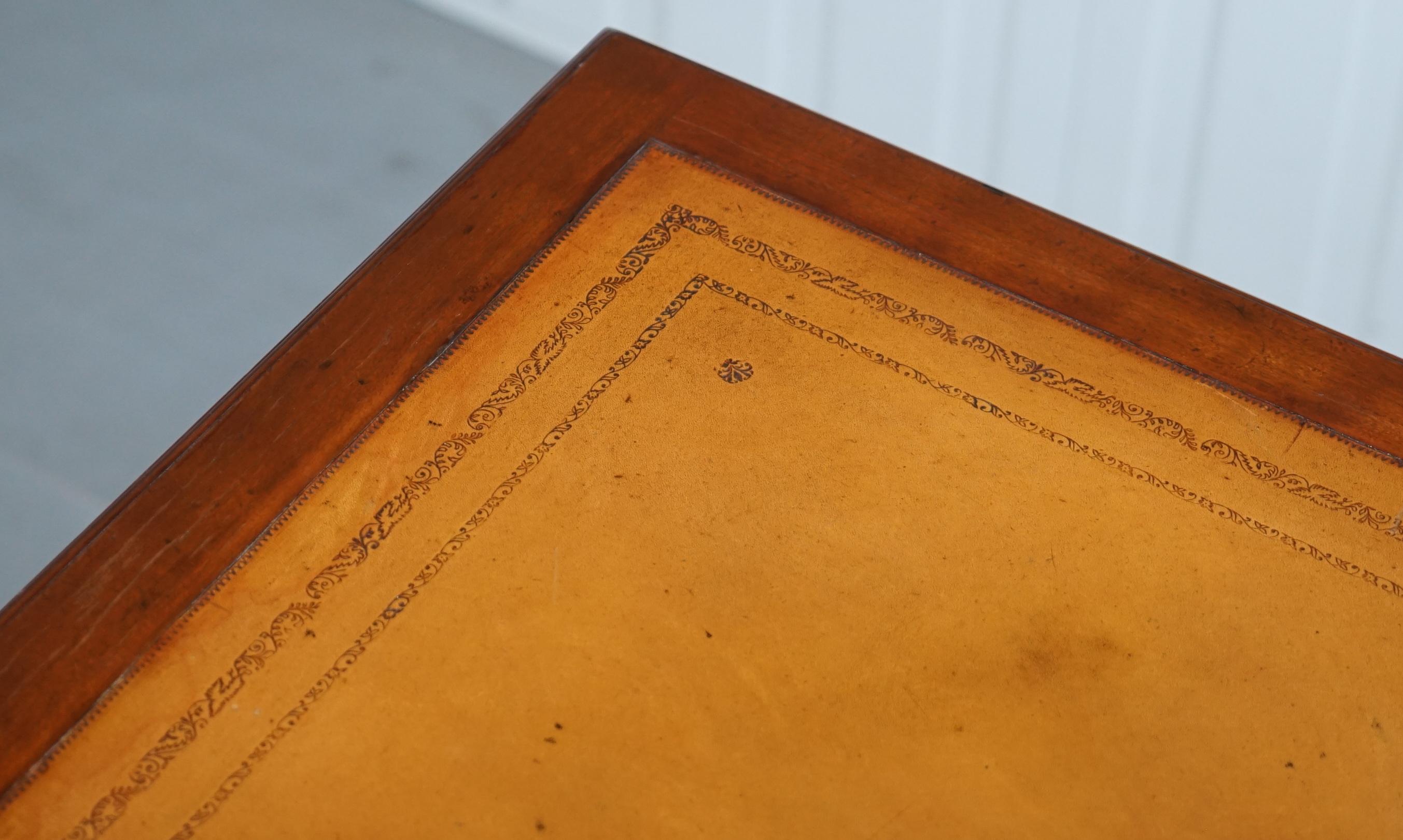 Mid-Century Modern Harrods Kennedy Military Desk Drawers Filing Cabinet Rare Sliding Top