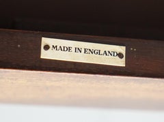 Harrods London Mahogany Kennedy Furniture Military Campaign Coffee Table