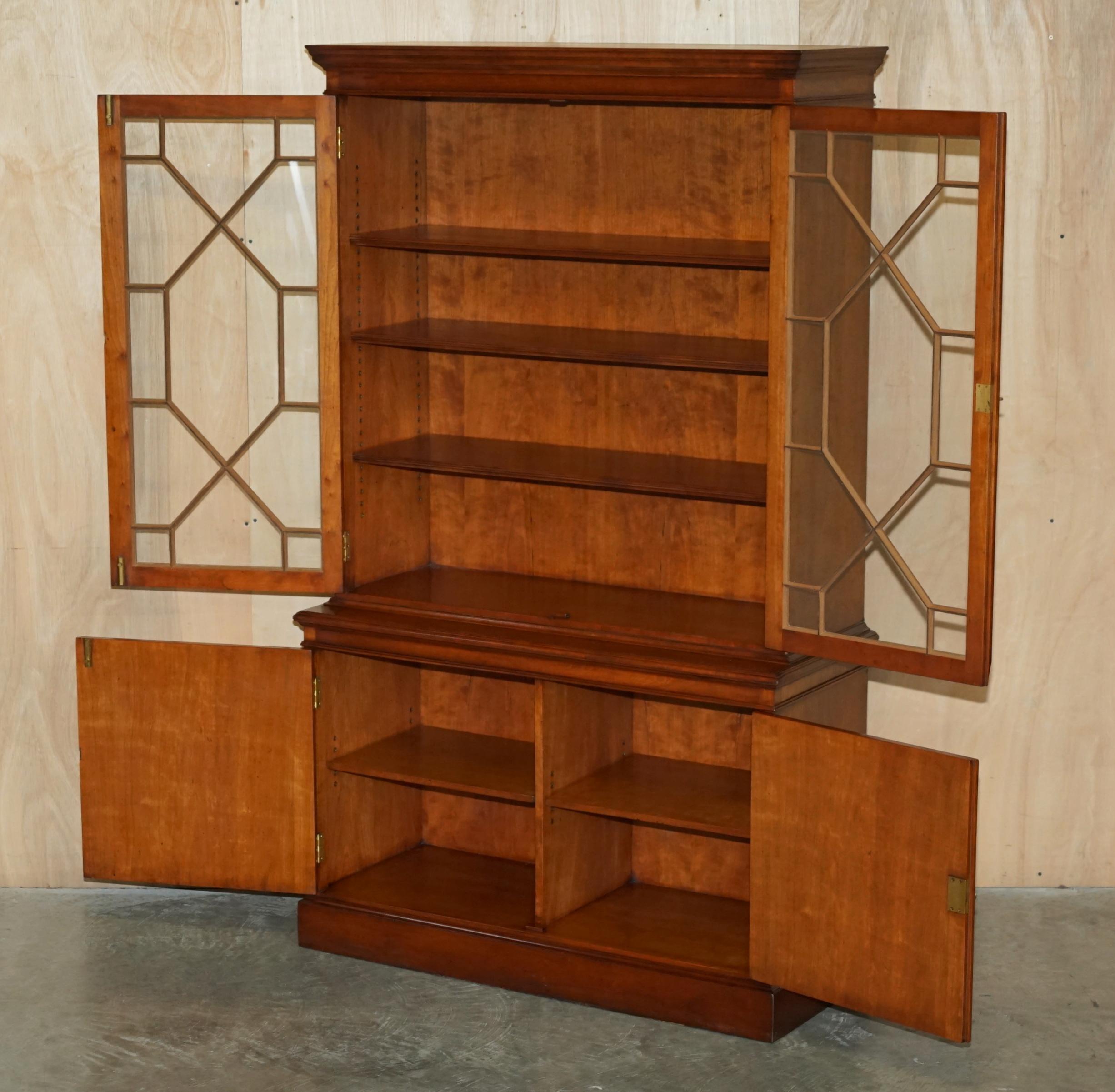 HARRODS LONDON REH KENNEDY ASTRAL GLAZED LiBRARY BOOKCASE CUPBOARD STORAGE UNIT For Sale 8