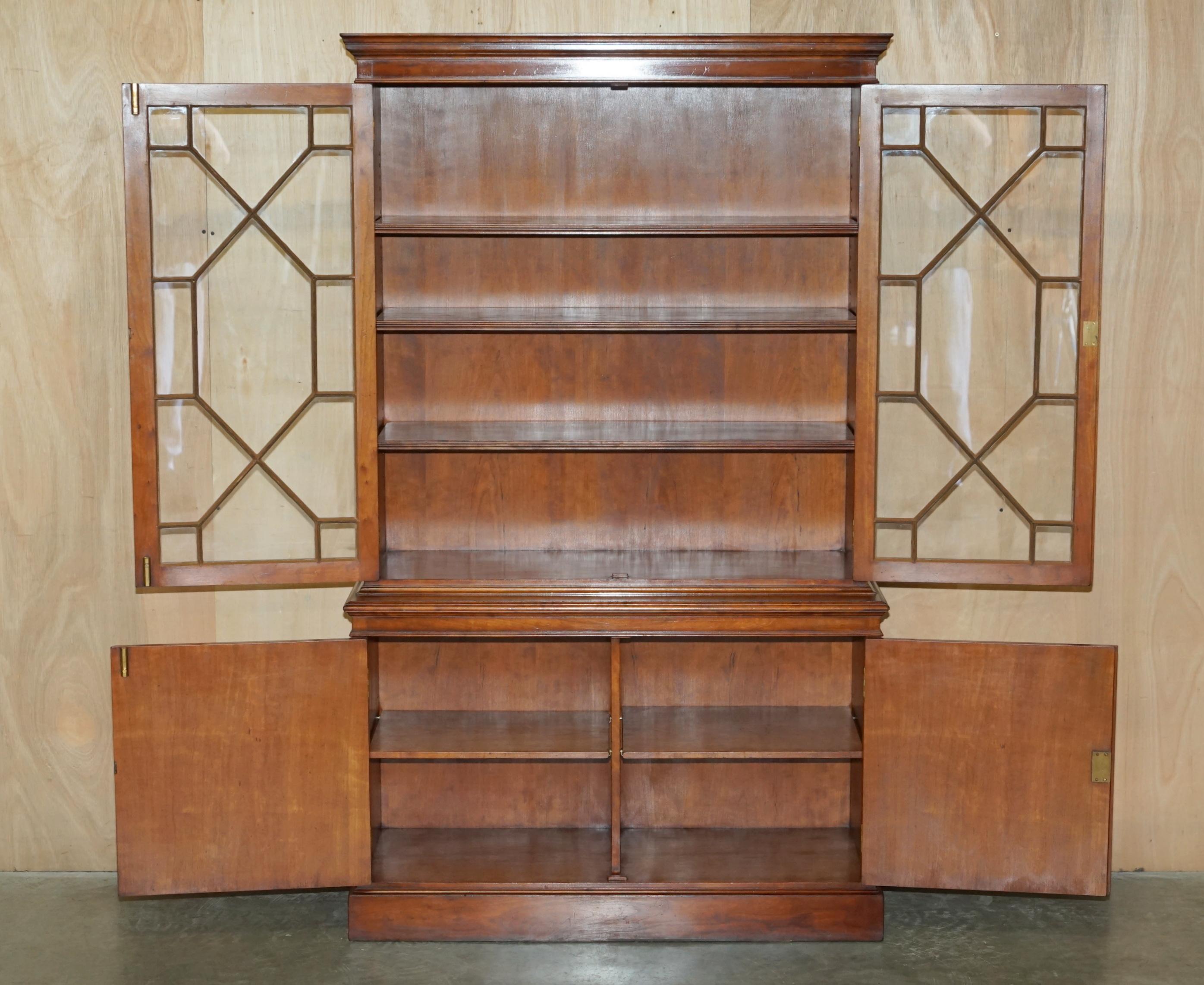 HARRODS LONDON REH KENNEDY ASTRAL GLAZED LiBRARY BOOKCASE CUPBOARD STORAGE UNIT For Sale 9