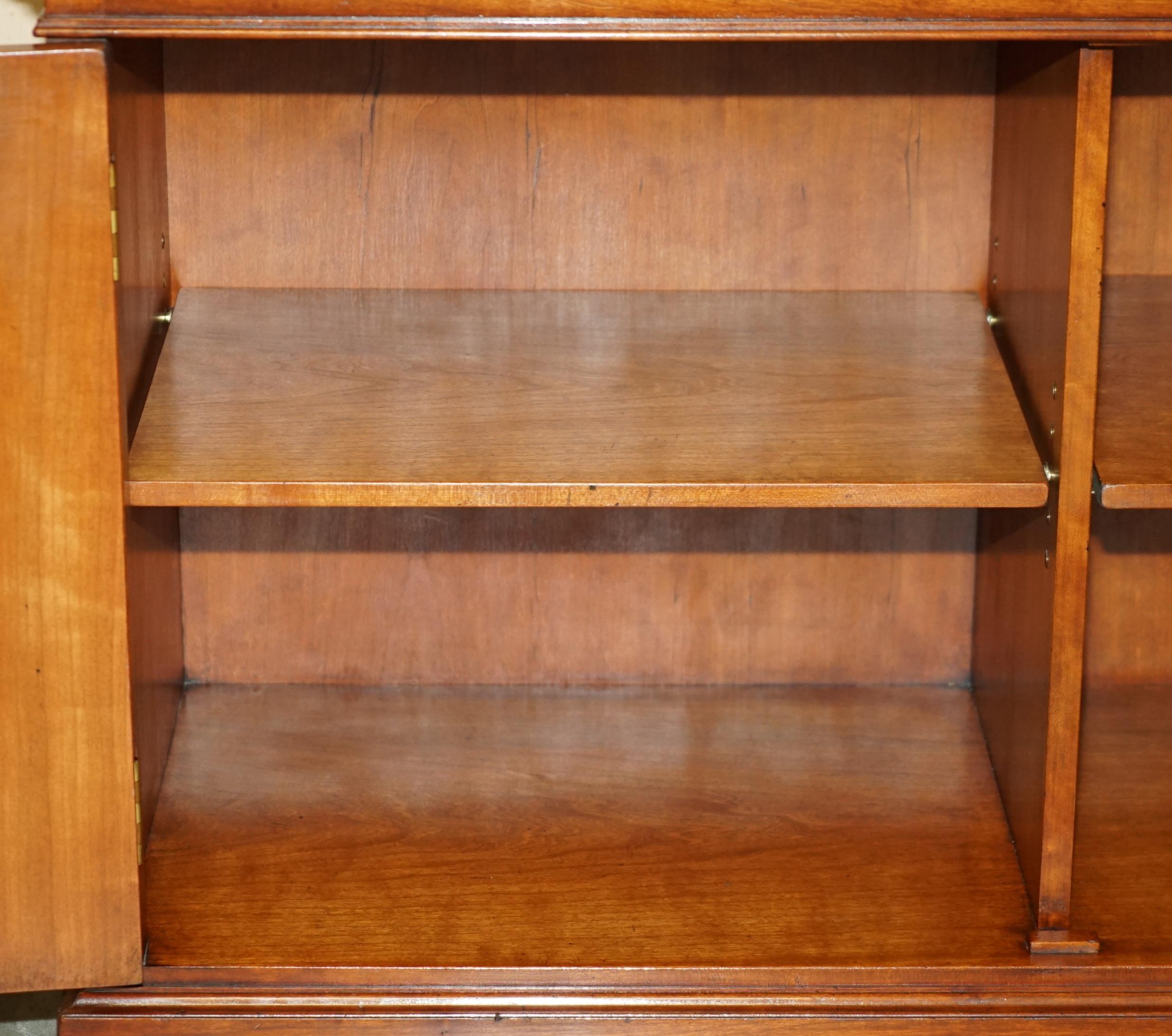 HARRODS LONDON REH KENNEDY ASTRAL GLAZED LiBRARY BOOKCASE CUPBOARD STORAGE UNIT For Sale 13