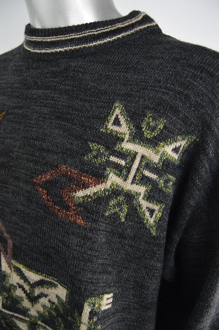 Aztec Intarsia Sweater
