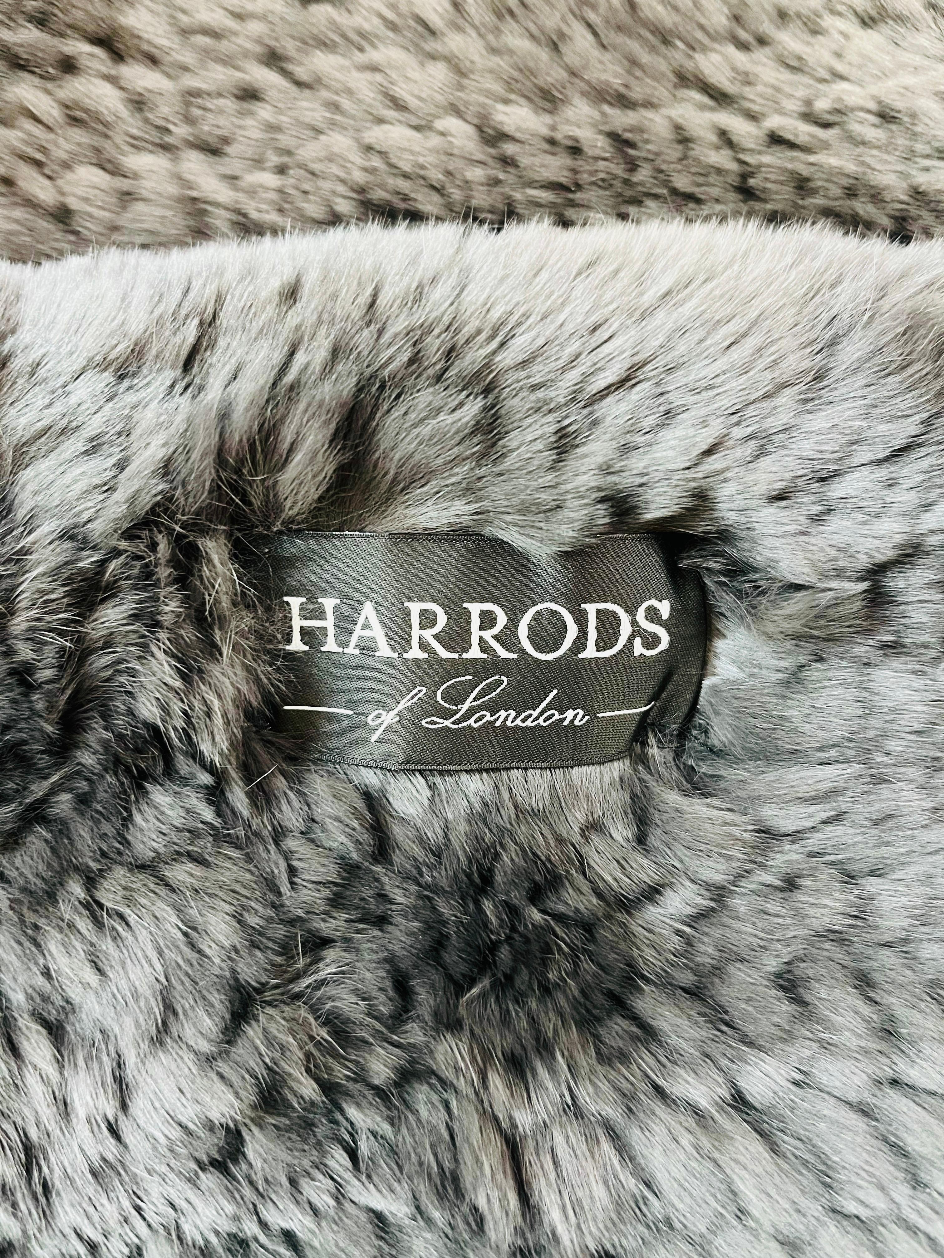 Women's Harrods Rex Rabbit Snood Scarf