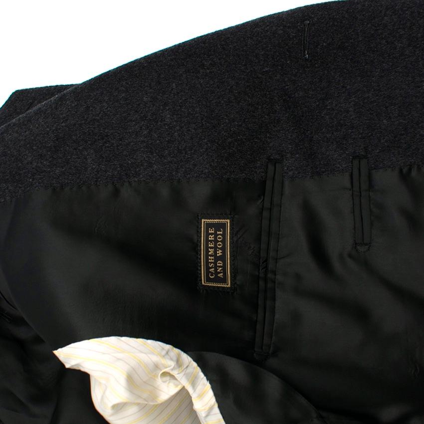 Harrods Wool & Cashmere by Loro Piana Charcoal Jacket  R52 XL 2