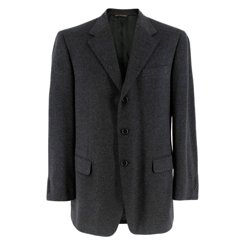 Harrods Wool & Cashmere by Loro Piana Charcoal Jacket  R52 XL