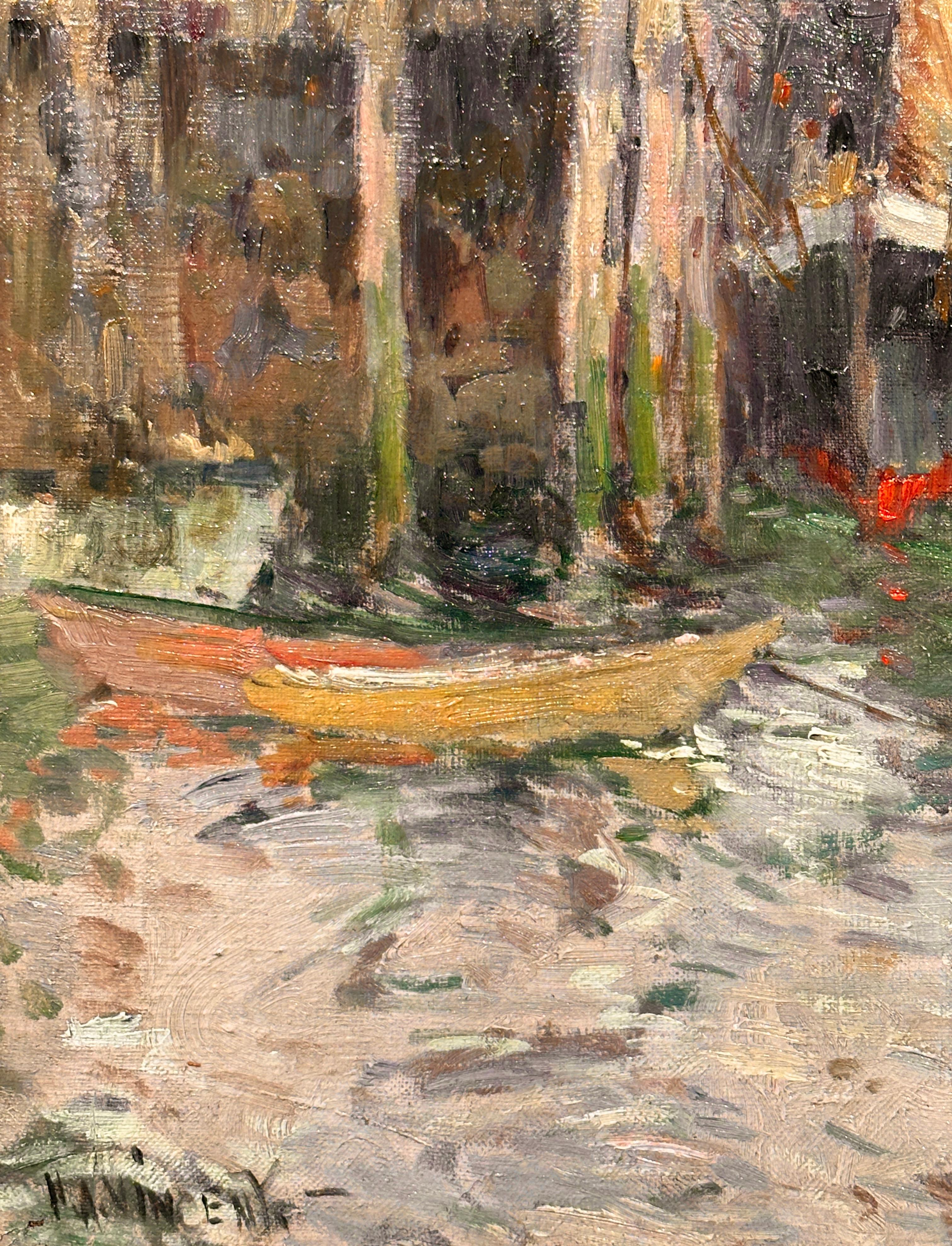 Pittore impressionista americano HA Vincent Harry Vincent 