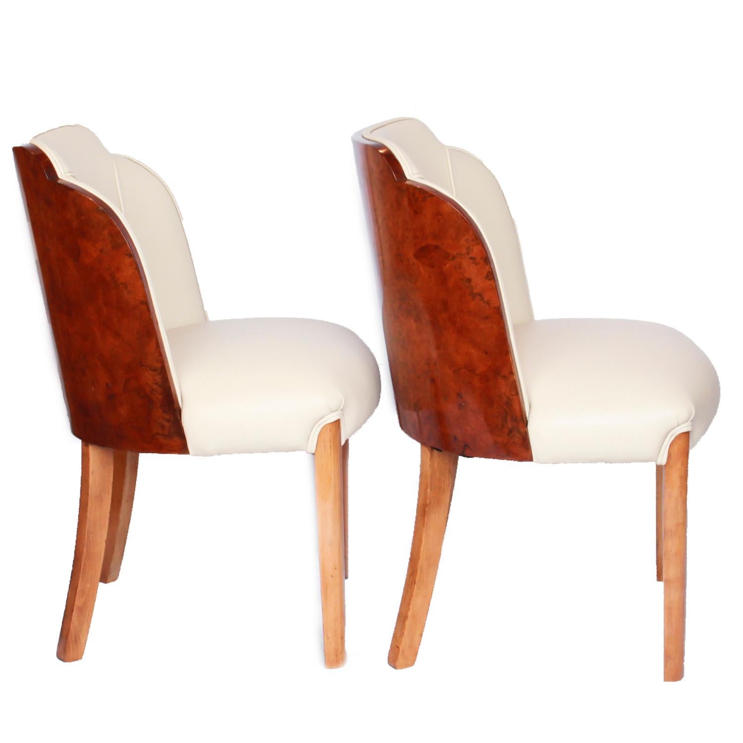 Art Deco Harry and Lou Epstein Pair of Cloud Chairs