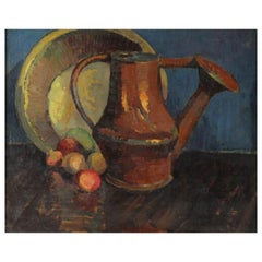 Harry B Lachman Still Life Oil Painting w Fruit