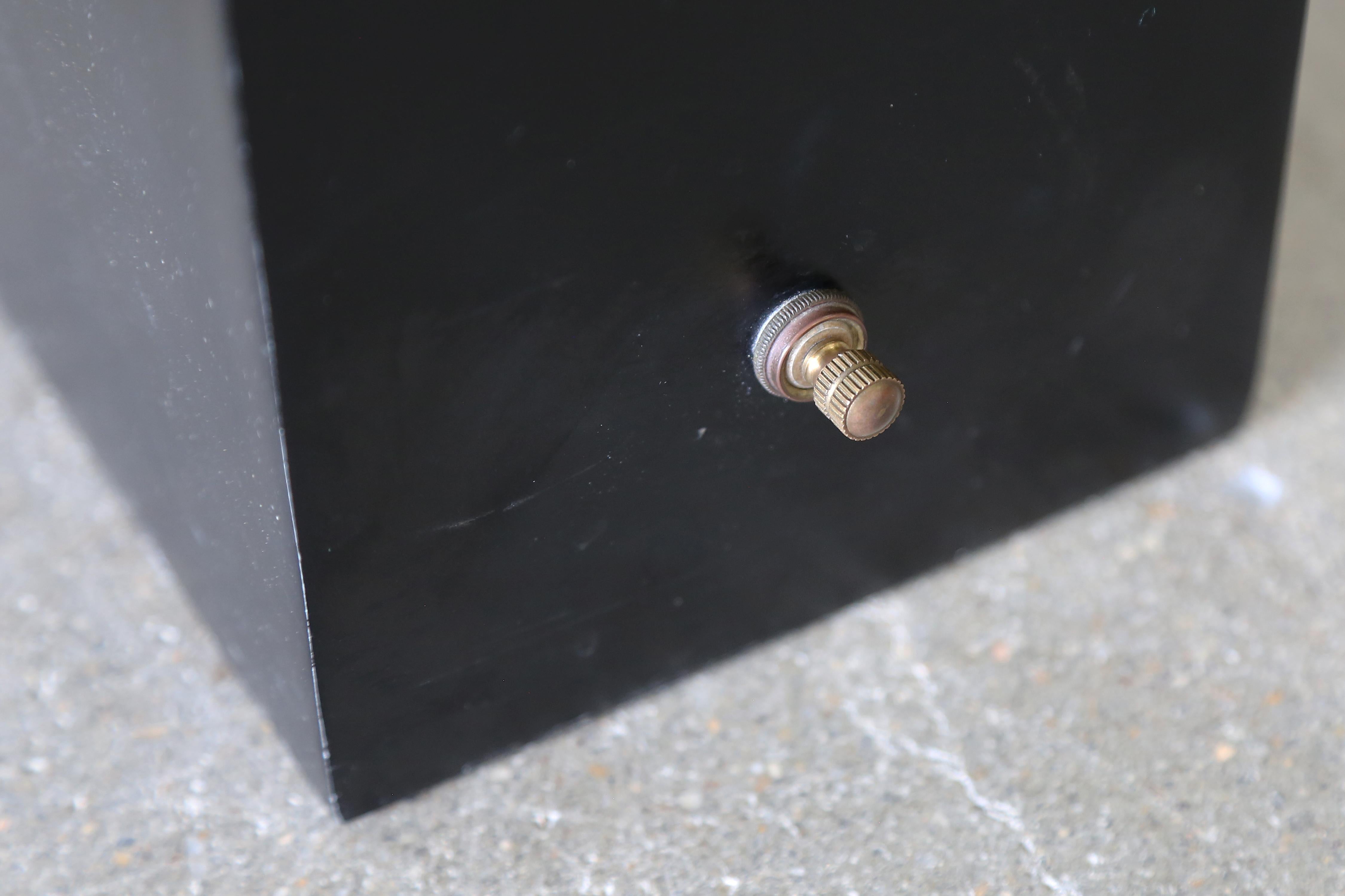 Harry Balmer for Laurel Sculptural Brutalist Patinated Steel 