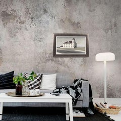 Hyperrealist Countryside Landscape Gouache Painting by Harry Bennett