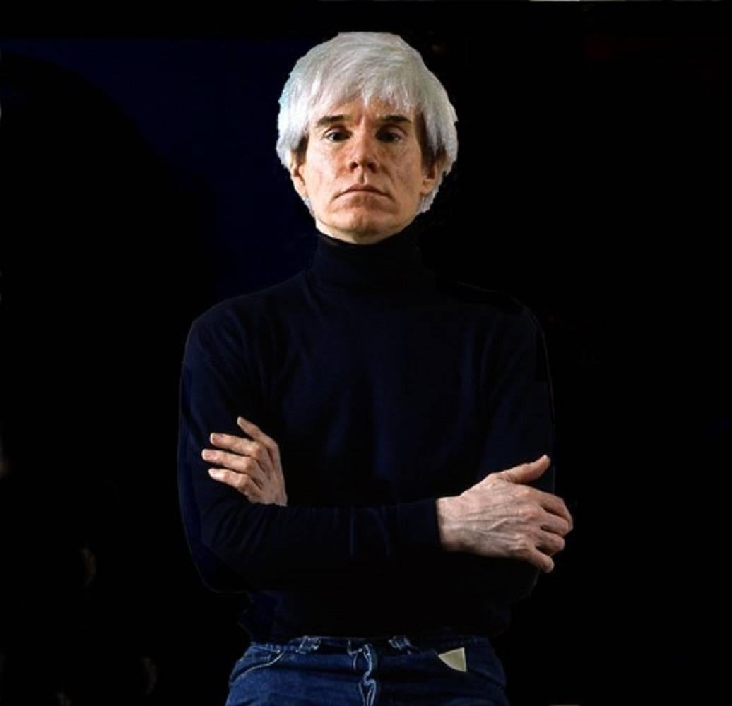 Andy Warhol, color portrait