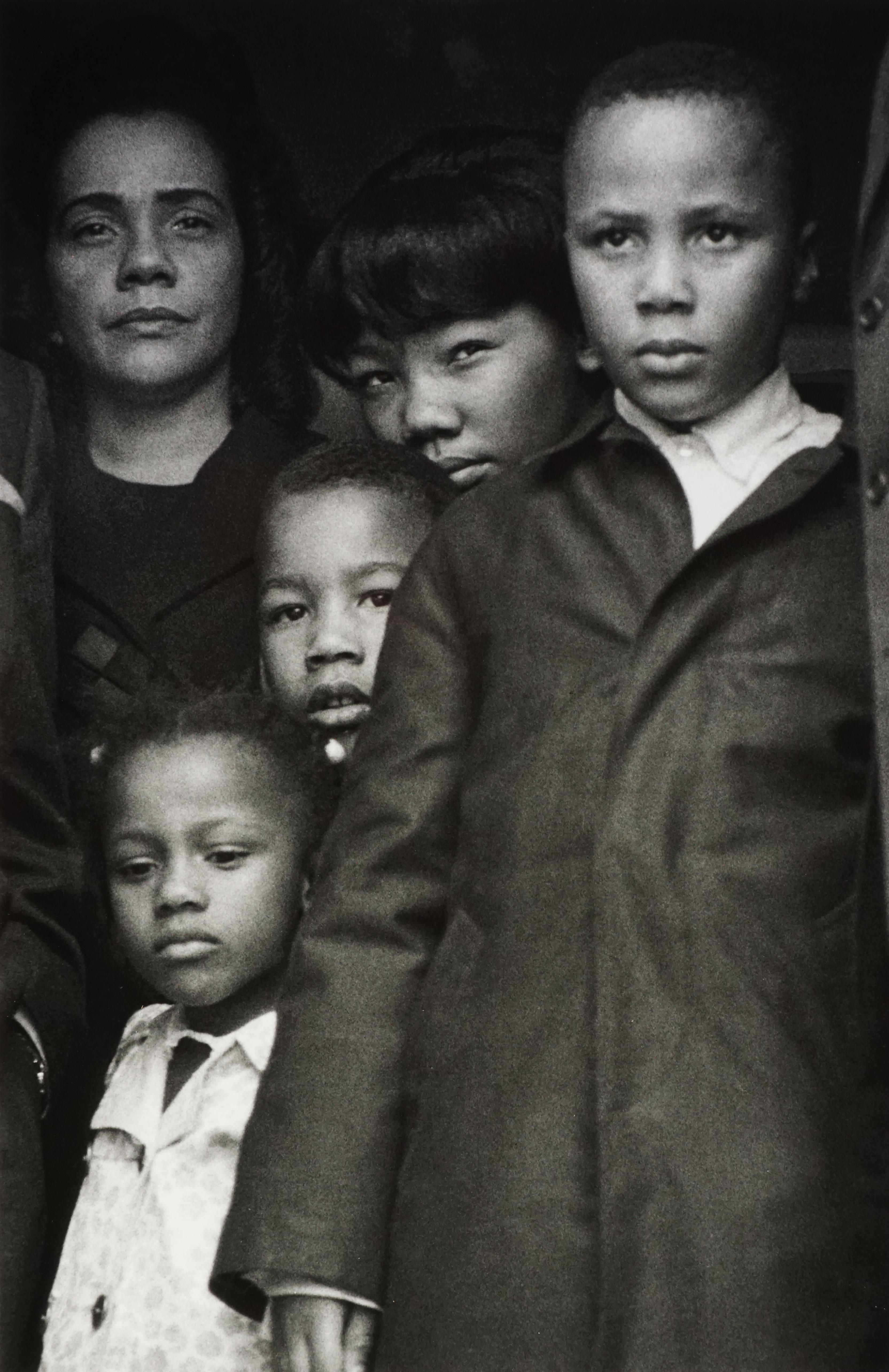 Harry Benson Black and White Photograph - Coretta Scott King & Family, 1968