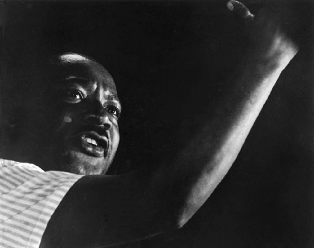 Harry Benson Black and White Photograph - Dr. Martin Luther King Jr., Mississippi