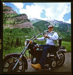 Jack Nicholson, on the motorcycle, Aspen