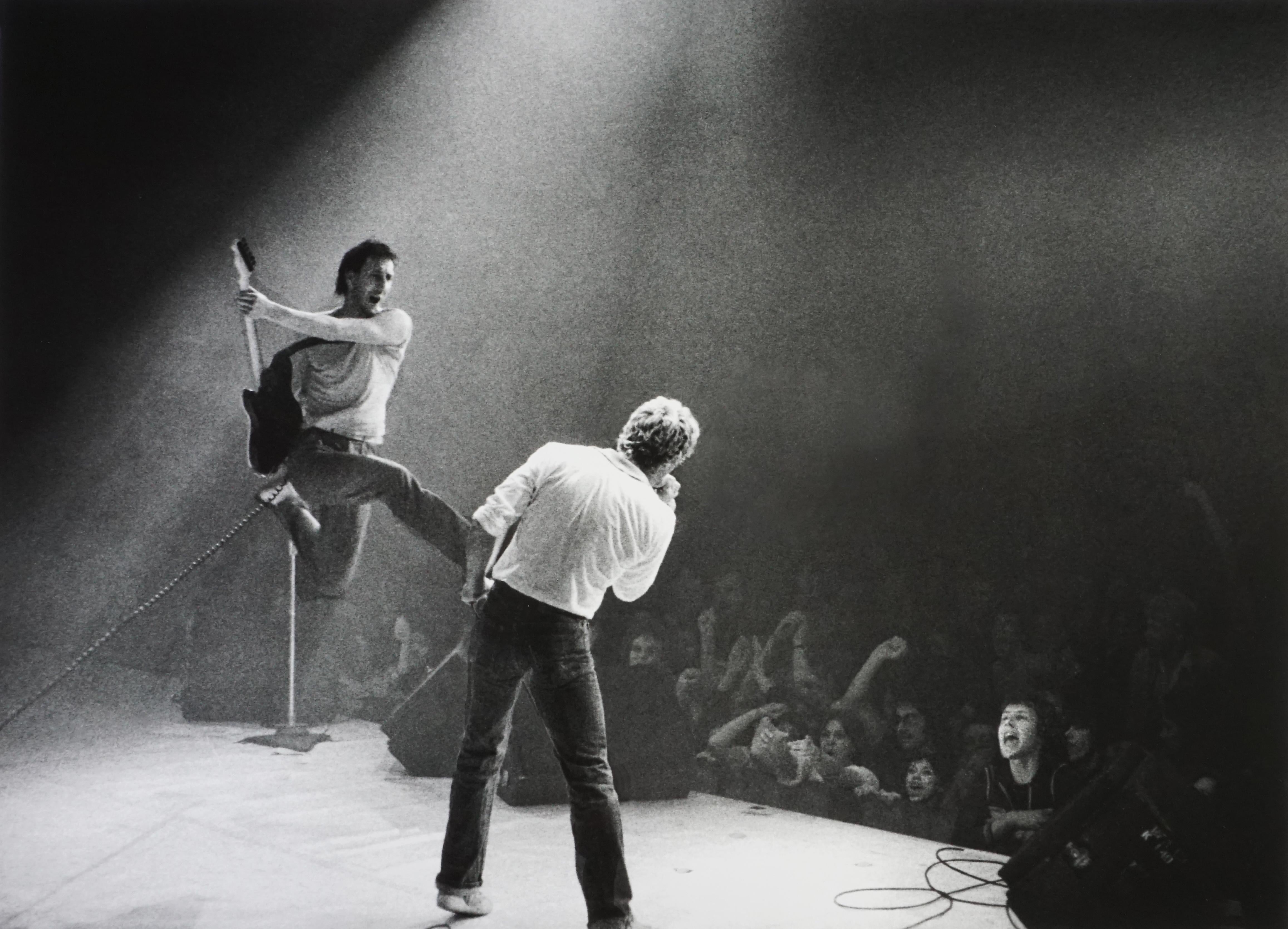 Harry Benson Black and White Photograph - The Who, 1980