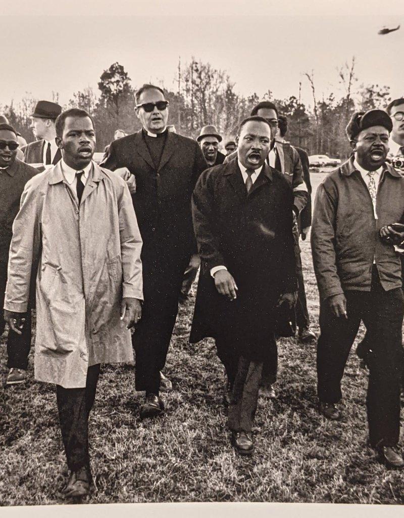 Harry Benson Black and White Photograph - We Shall Overcome (The James Meredith March Against Fear), June 1966