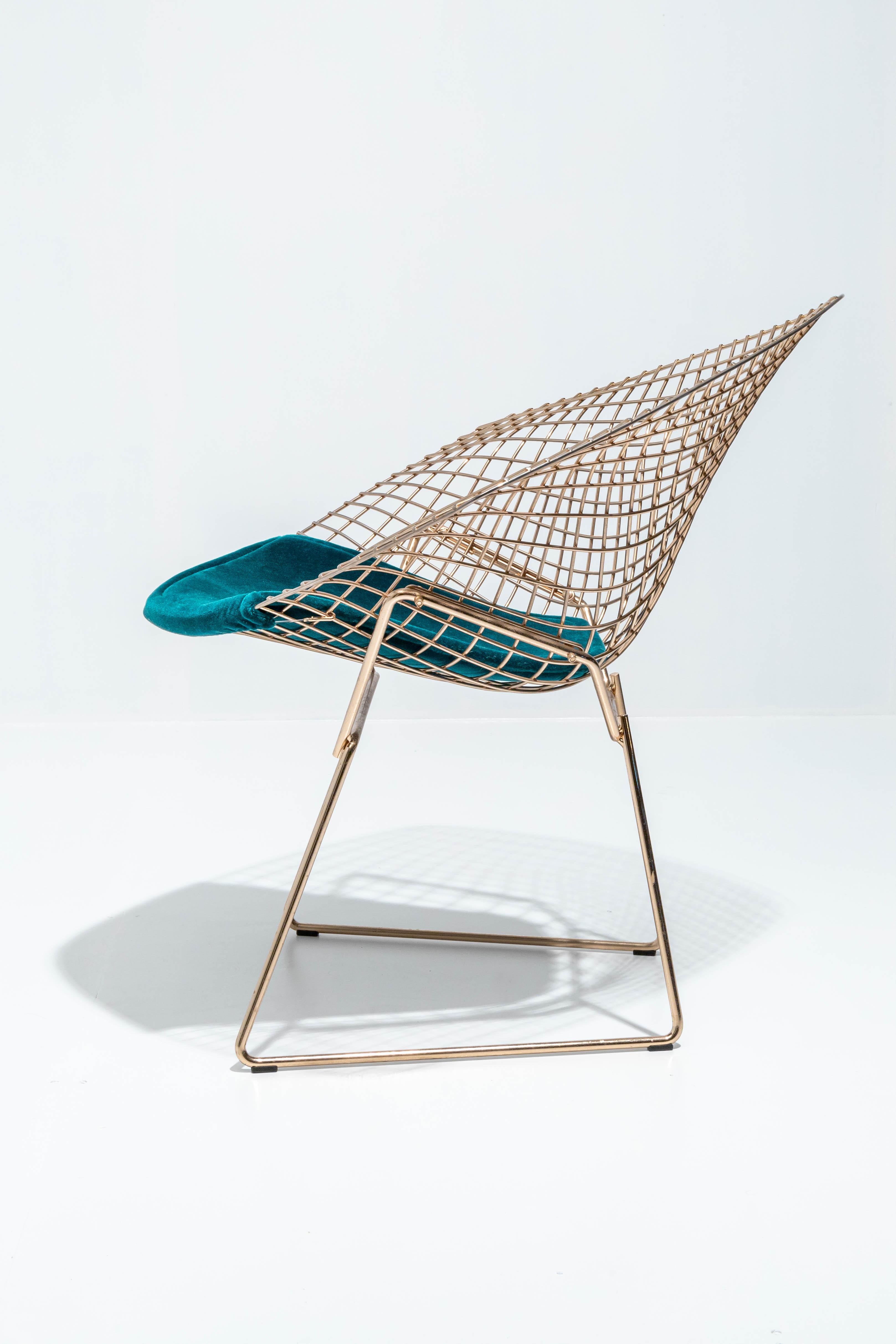 American Harry Bertoia 18 Karat Diamand Chair Lmt. Edition for Knoll International, USA