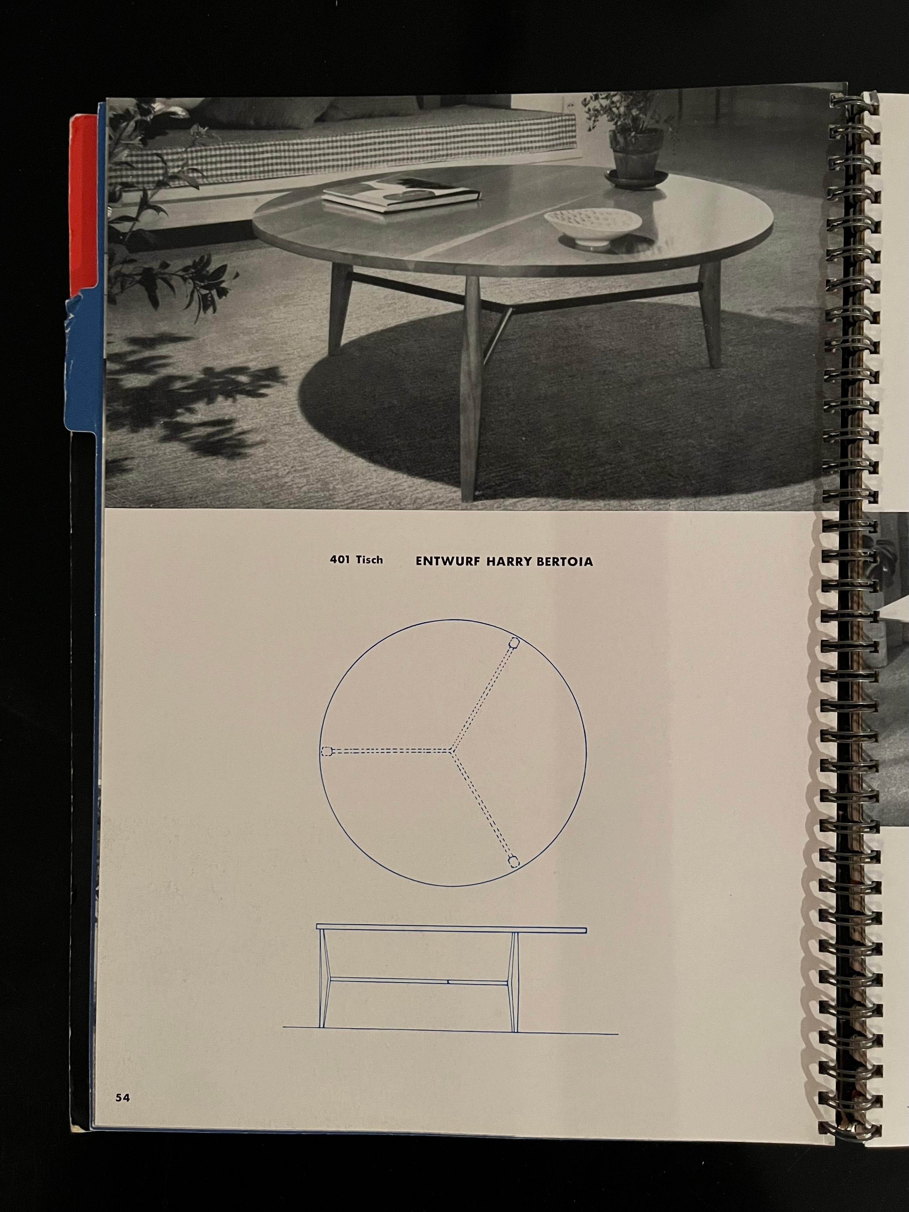 Tavolino Harry Bertoia 
