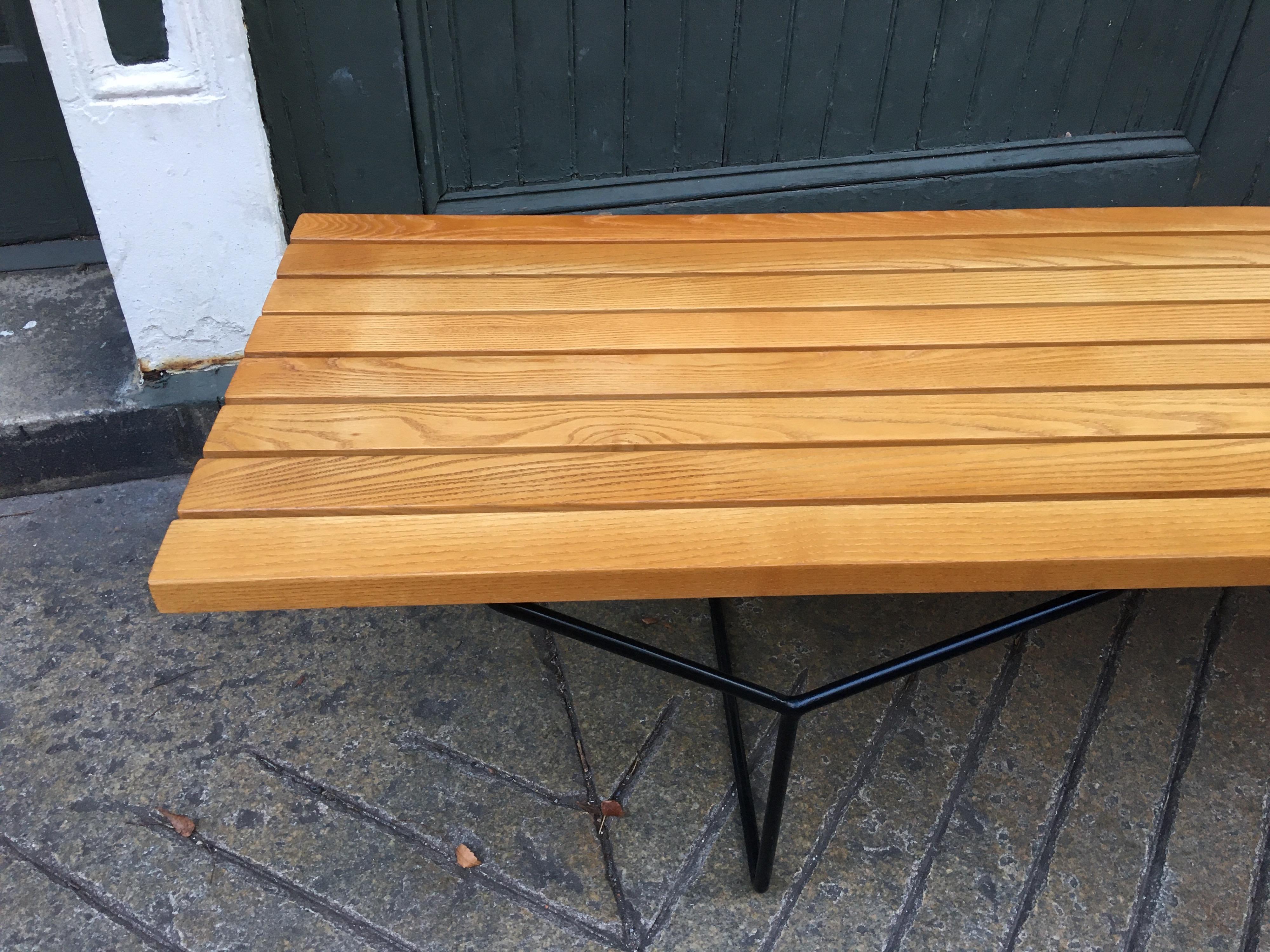 knoll bertoia bench