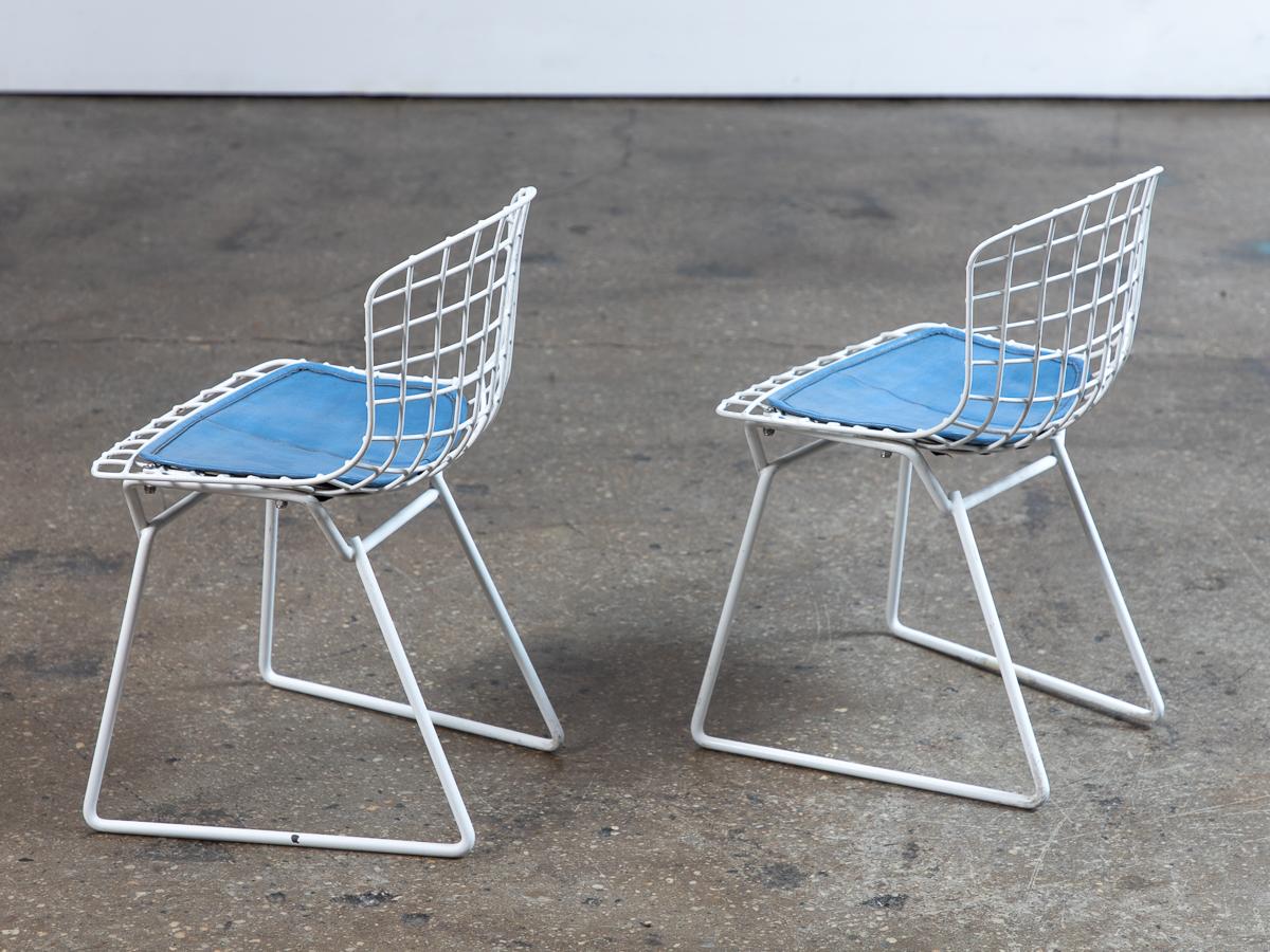 Harry Bertoia Baby Size Child Chairs - a Pair In Good Condition For Sale In Brooklyn, NY