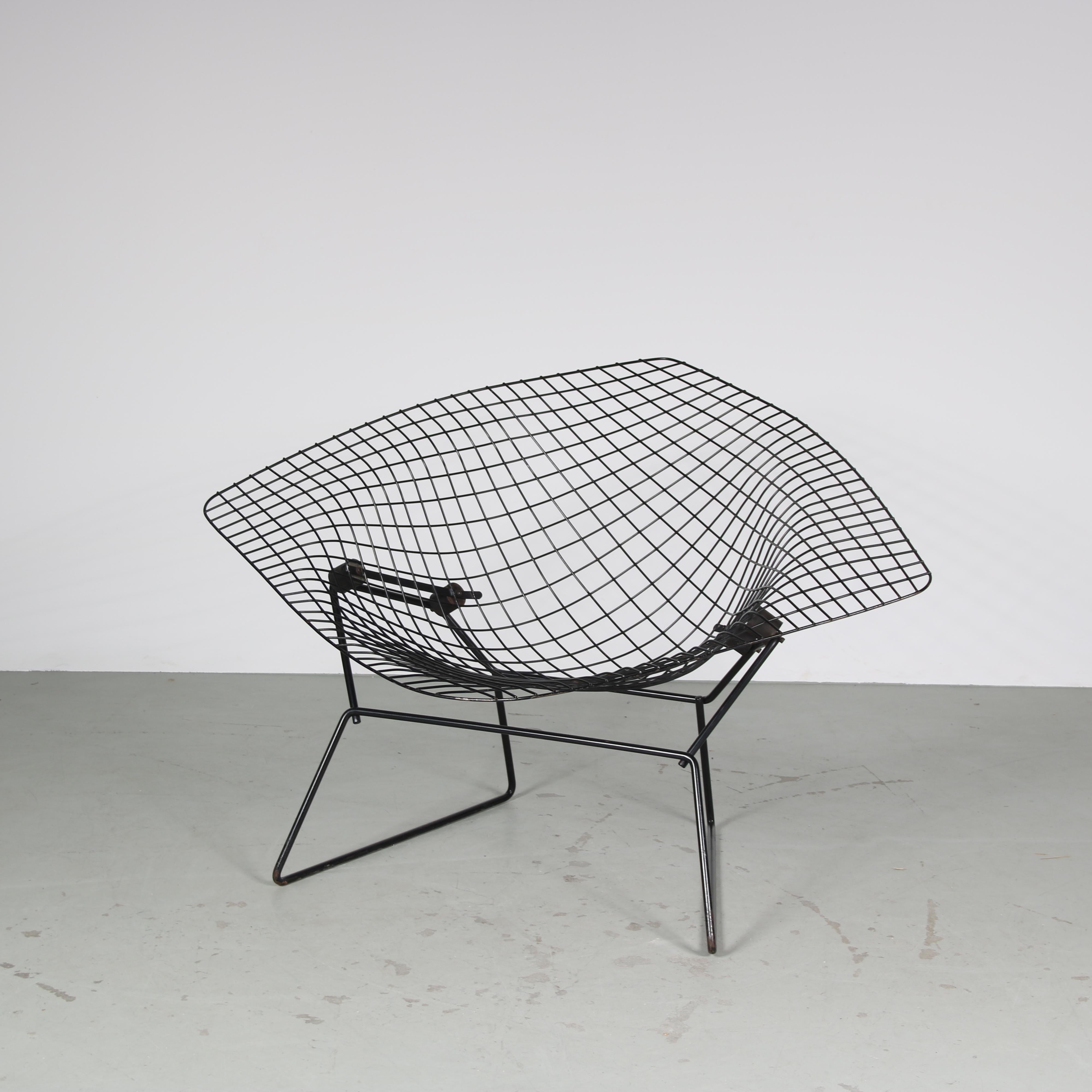 American Harry Bertoia “Big Diamond” Chair for Knoll International, USA 1960 For Sale