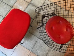 Harry Bertoia, Bird Armchair and Ottoman, 1952