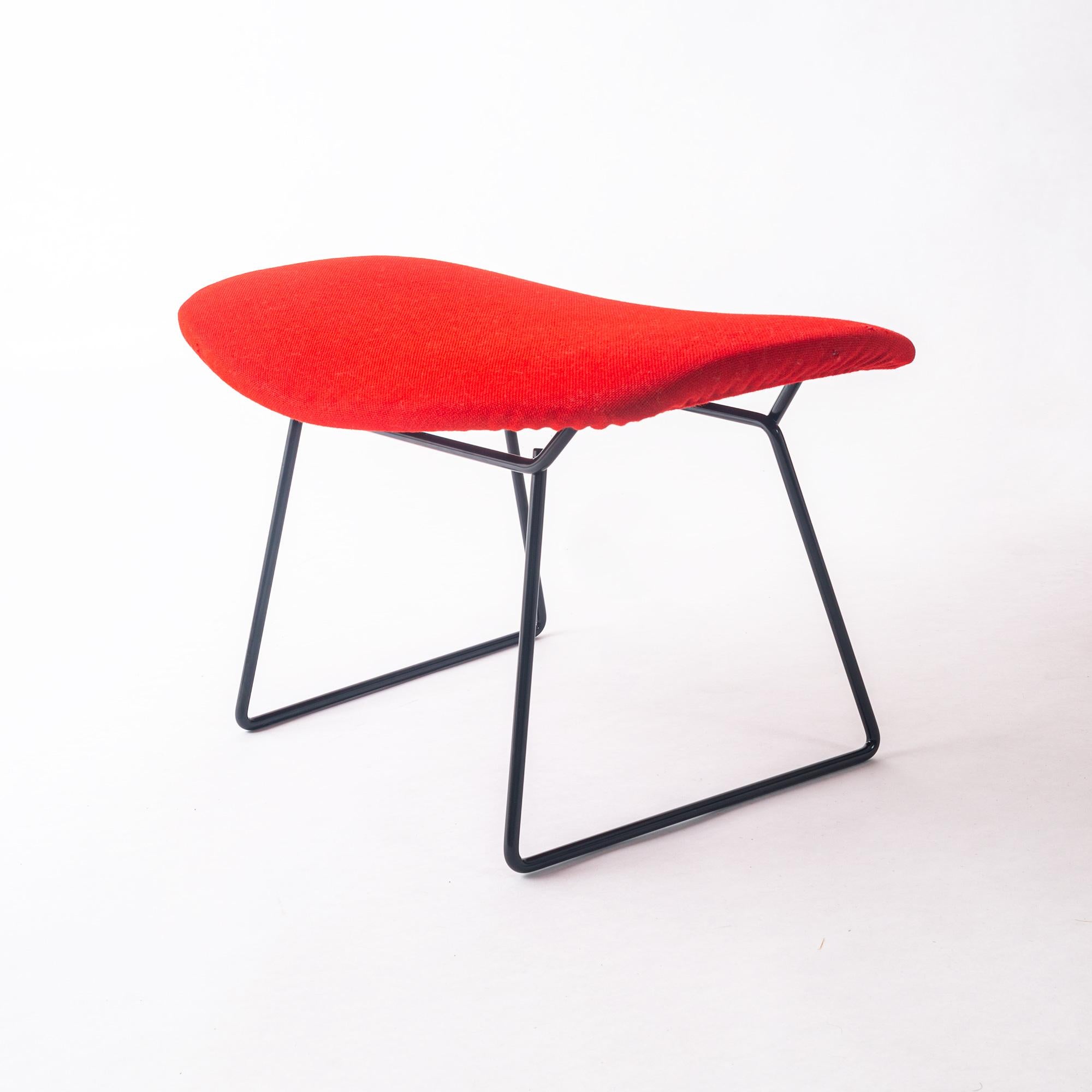 Other Harry Bertoia Bird Chair in Black with Original Knoll Cover