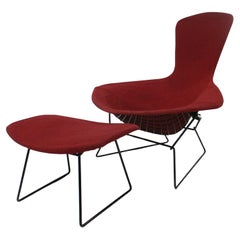 Harry Bertoia Bird Chair w/ Ottoman for Knoll