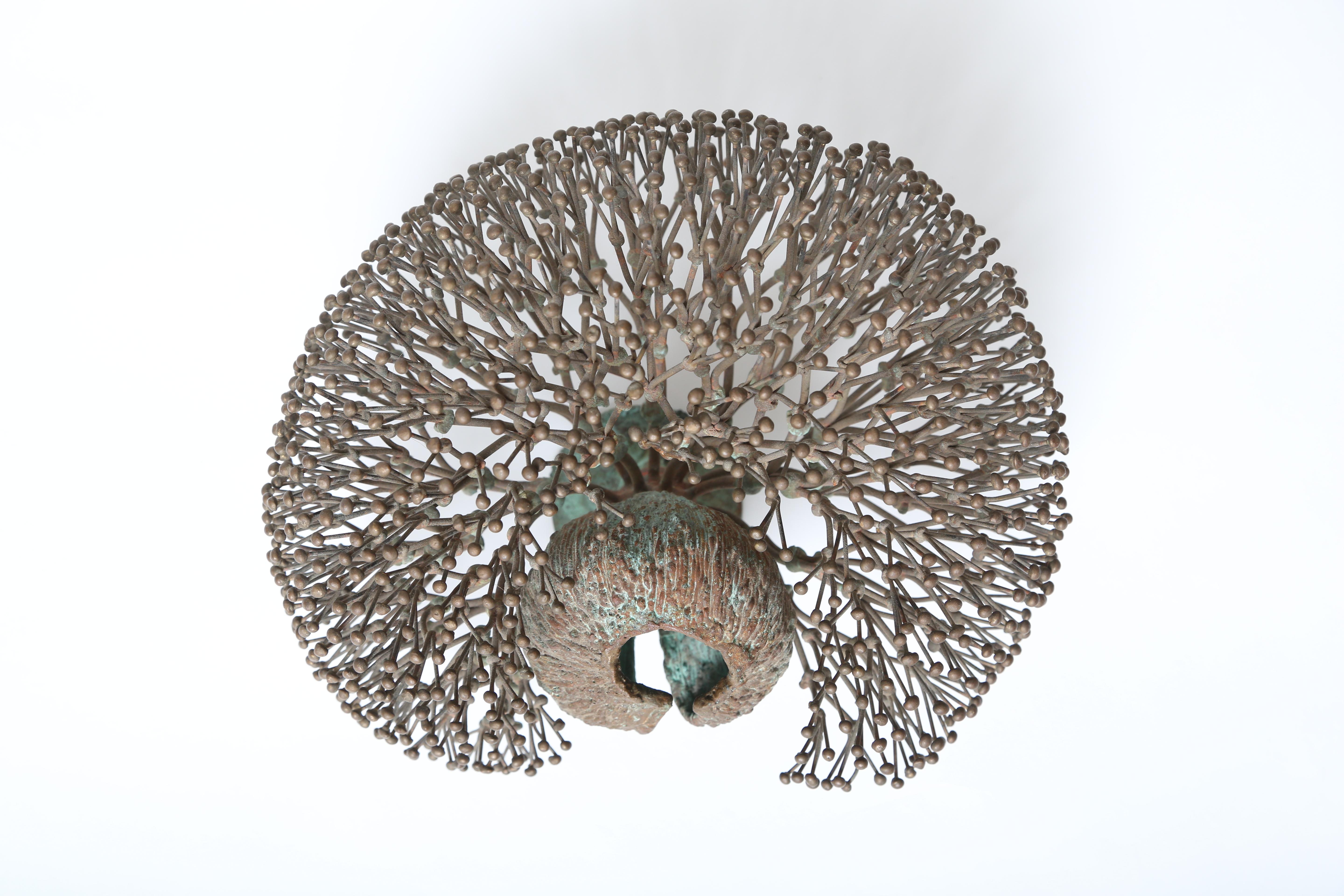 Bronze Harry Bertoia Bush Form Sculpture