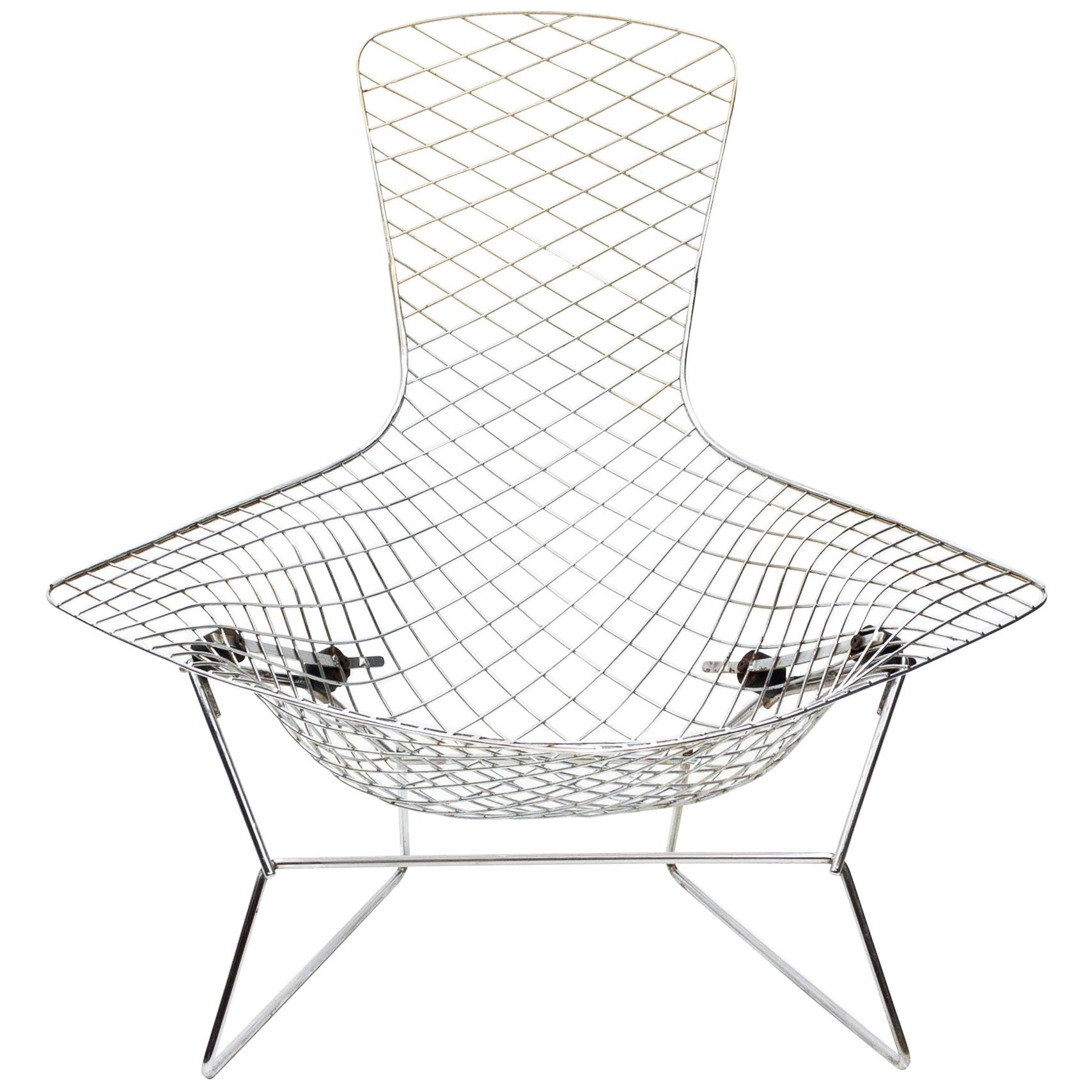 Bertoia Bird Chair and Ottoman